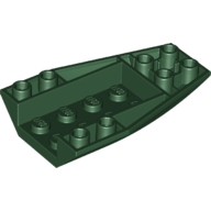 Lego loď letadlo spodní část 6x4, tmavě zelená (6113029)